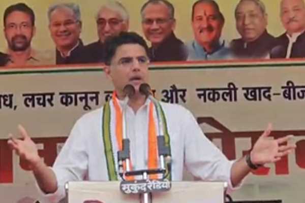 छत्तीसगढ़ सरकार की जवाबदेही तय कराने का समय आ गया है : सचिन पायलट